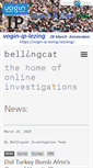 Mobile Screenshot of bellingcat.com